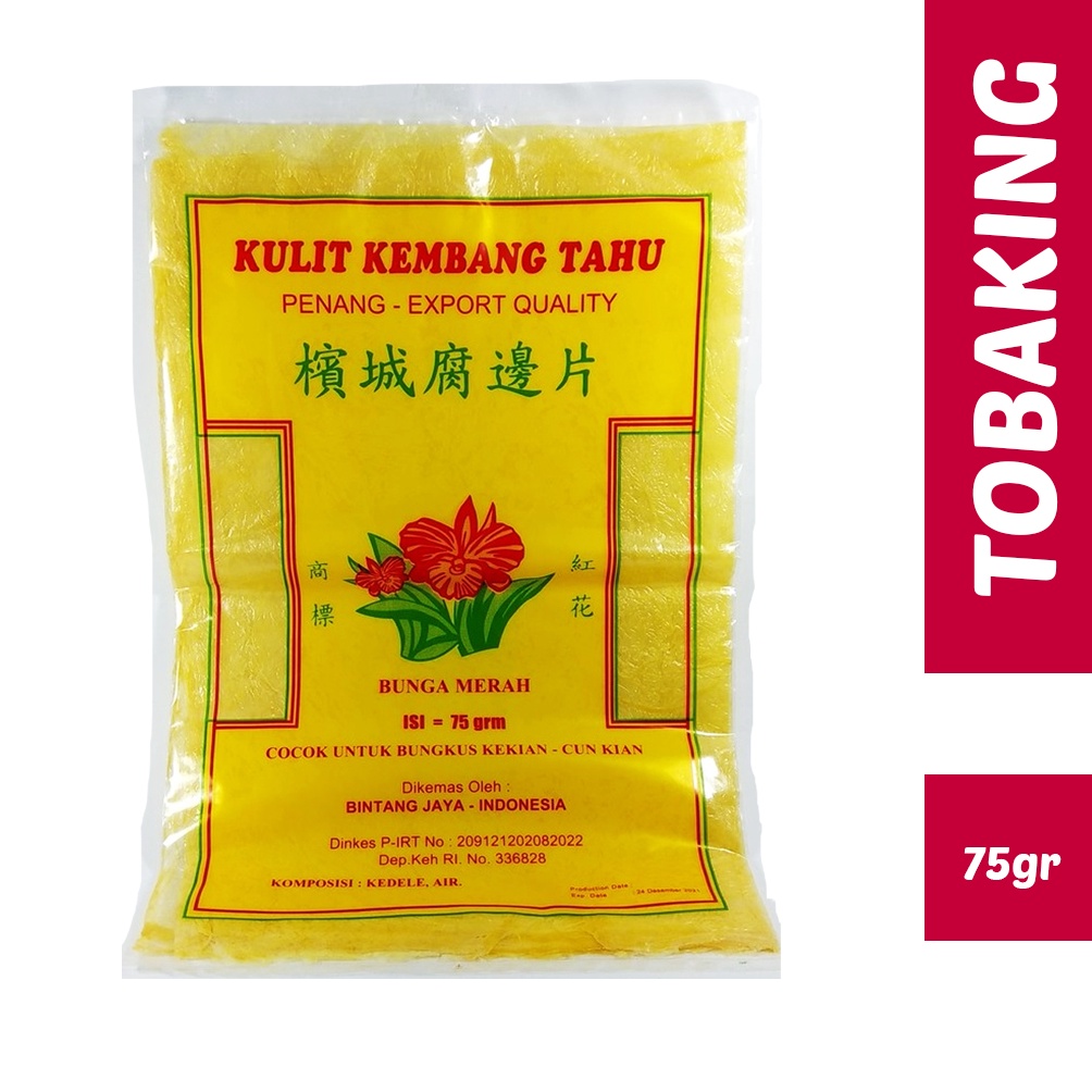 

Diskon promo KULIT KEMBANG TAHU CAP BUNGA MERAH 75GR 34