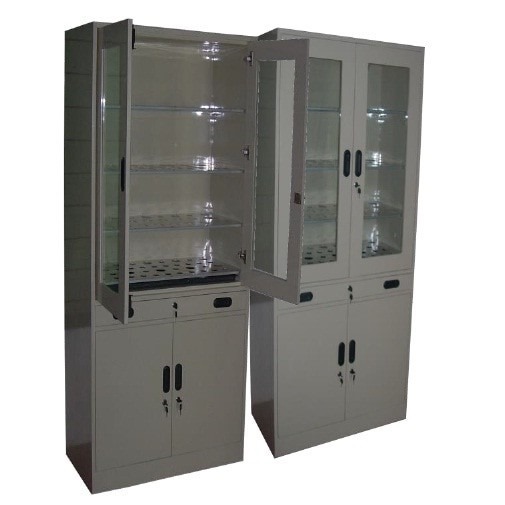 LEMARI PENYIMPANAN GLASSWARE ALAT LABORATORIUM