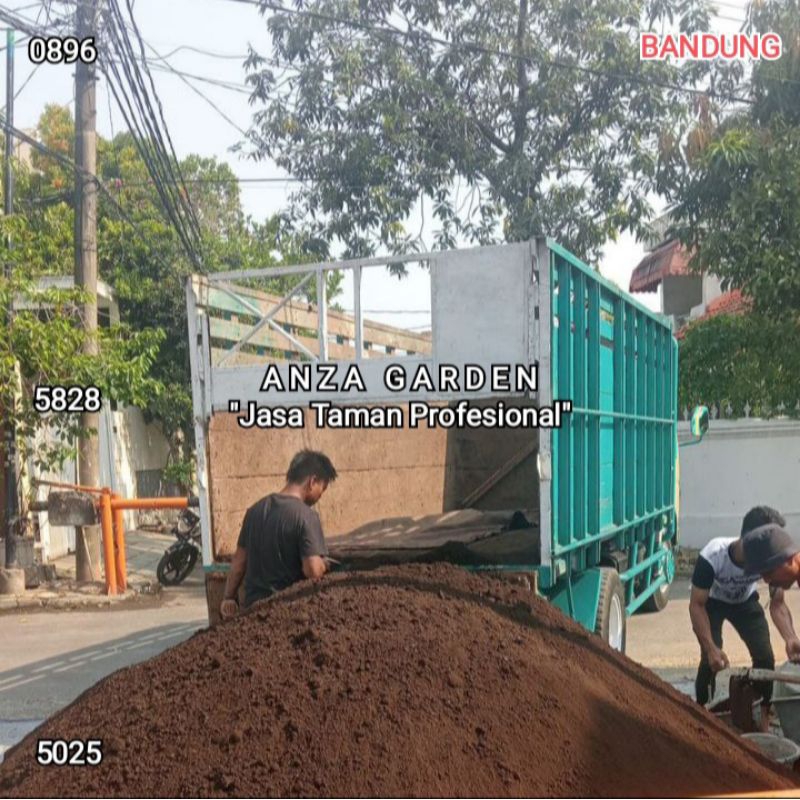 Tanah Lembang ke Bandung TANAH SUBUR LEMBANG Tanah Lembang Truk Engkel 8 Kubik
