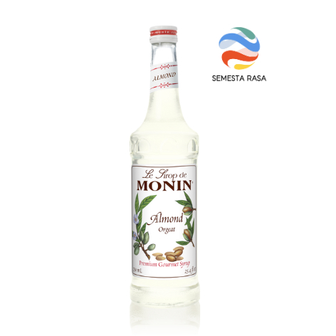 

Monin Syrup Almond / Orgeat 700 ML | Sirup Kacang Almon 700ML