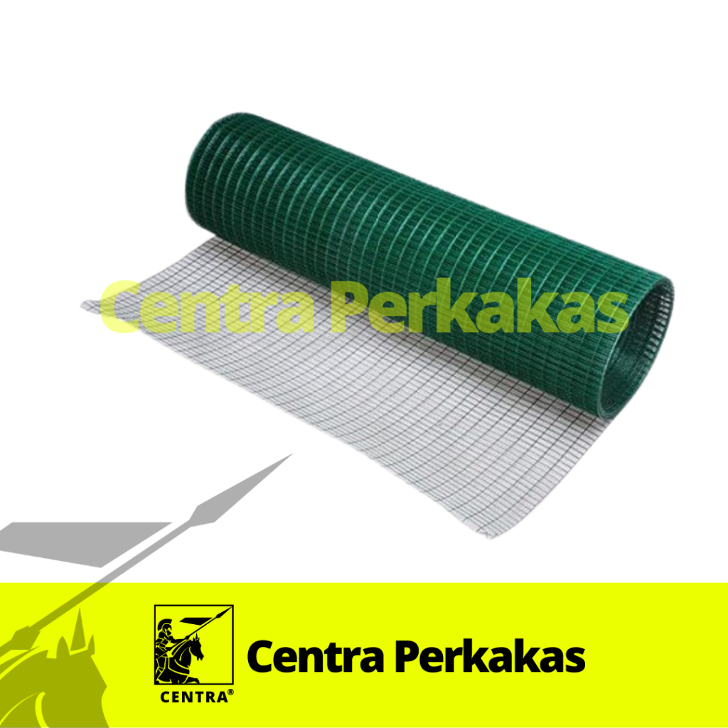 [ROLL] Kawat Loket PVC Kawat Hijau Tebal 10 Meter 2,6Kg