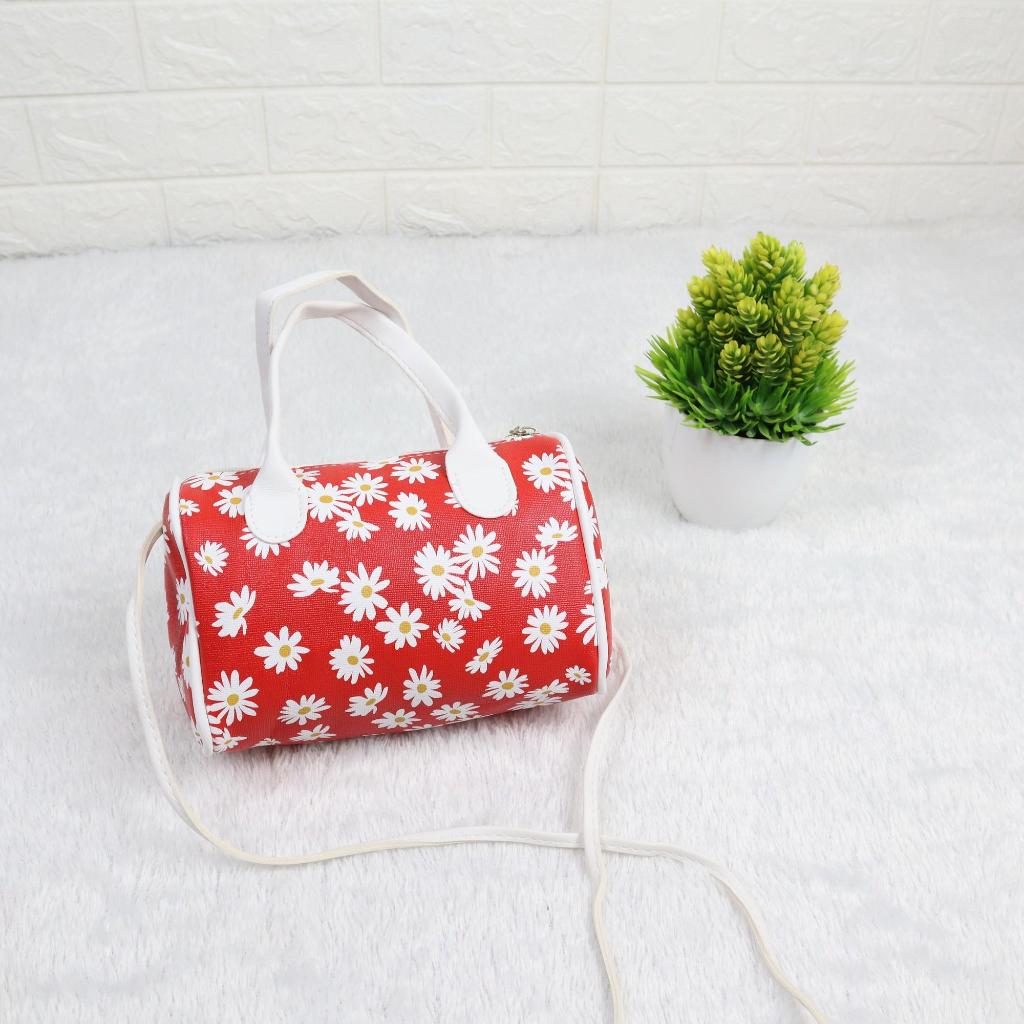 Voowo tas bordir rantai mini/tas selempang wanita/tas tali rantai