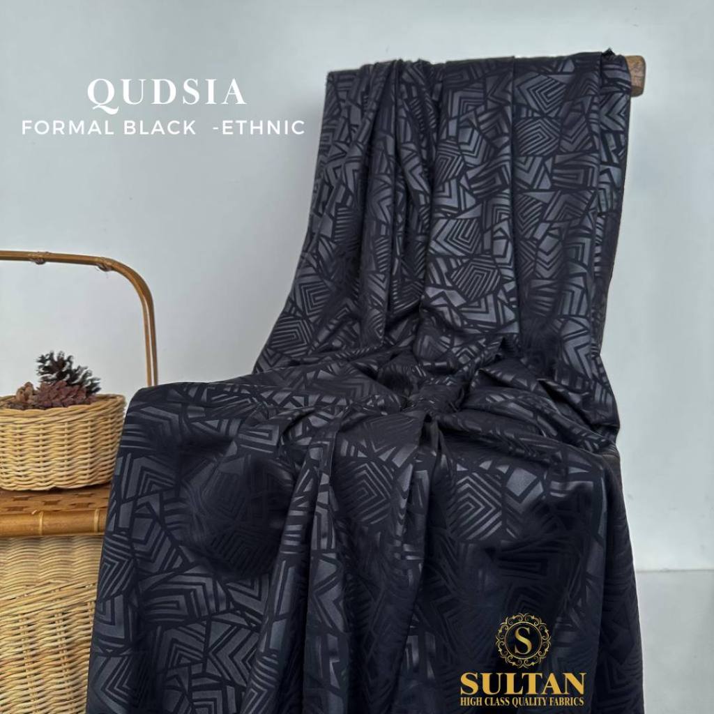 Kain Abaya Sultan Qudsia Anti Uv Emboss Ethnic