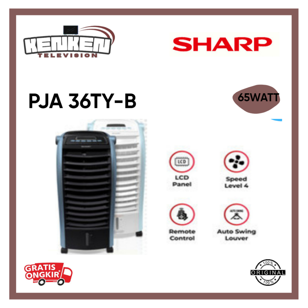 AIR COOLER SHARP PJ A36 TY B AC PORTABLE PENDINGIN RUANGAN