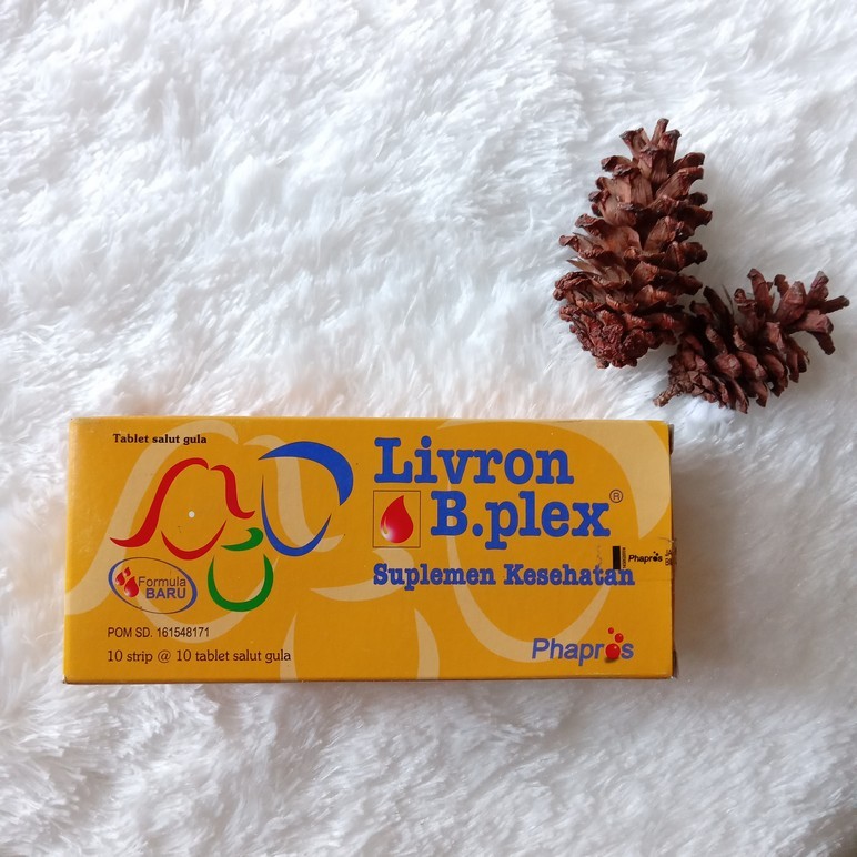 LIVRON B PLEX | VITAMIN B COMPLEX | VITAMIN KESEHATAN | VITAMIN DAYA TAHAN TUBUH | JAGA IMUN TUBUH |