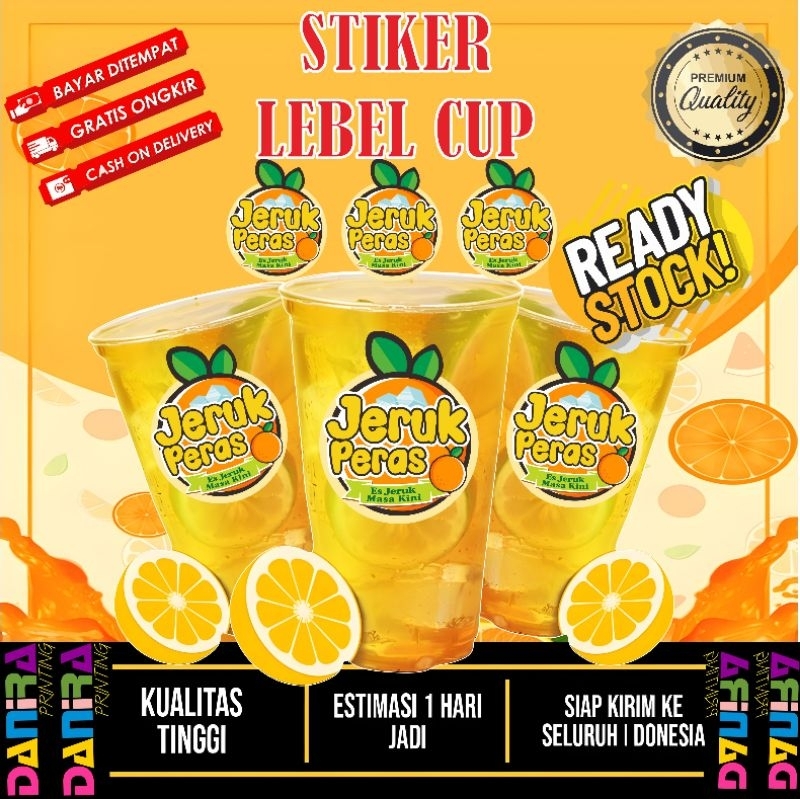

Stiker Lebel Jeruk Peras Bulat sudah di potong 50 pcs