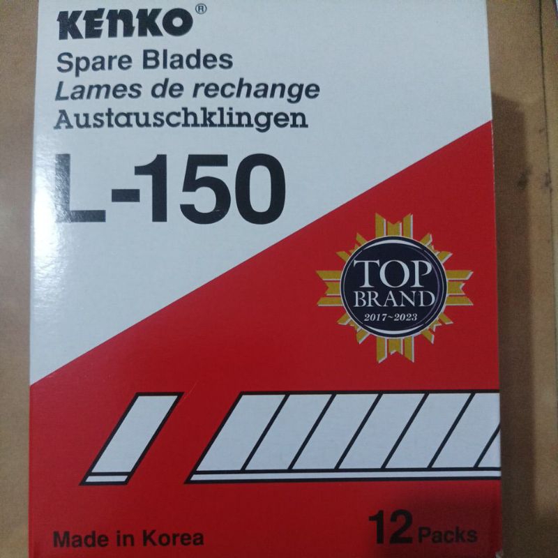 

isi cutter besar L150 kenko original harga per pak 12 tube x5pcs