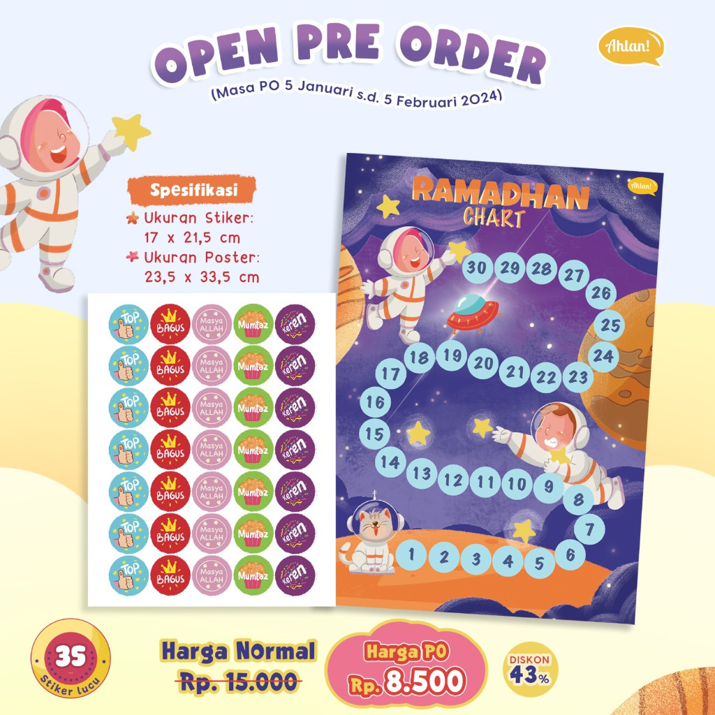 

Poster & Stiker Ramadhan Chart
