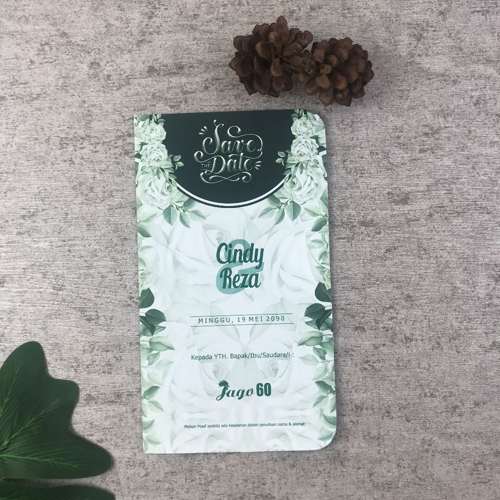 Blangko Undangan Pernikahan Jago 60 Termurah
