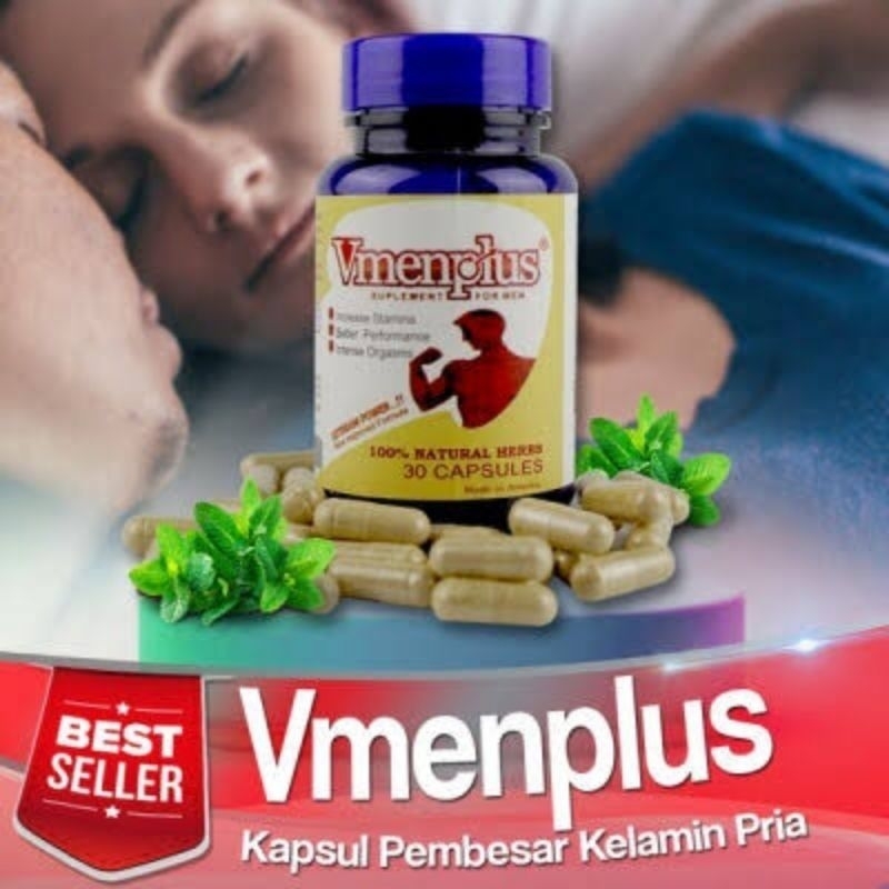 BAYAR DITEMPAT) VMENPLUS ORIGINAL isi 30 Capsul