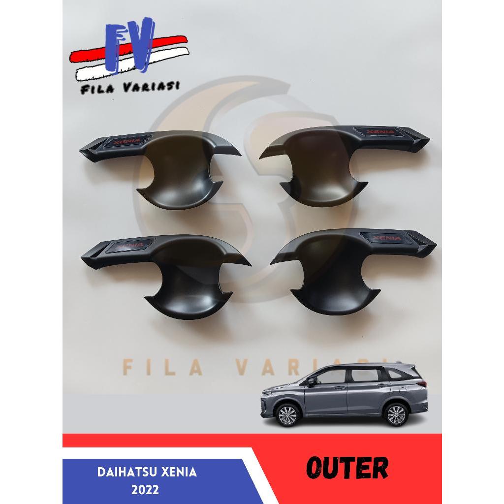 Cover Outer Pegangan Pintu Mobil Daihatsu Xenia 2022 Hitam