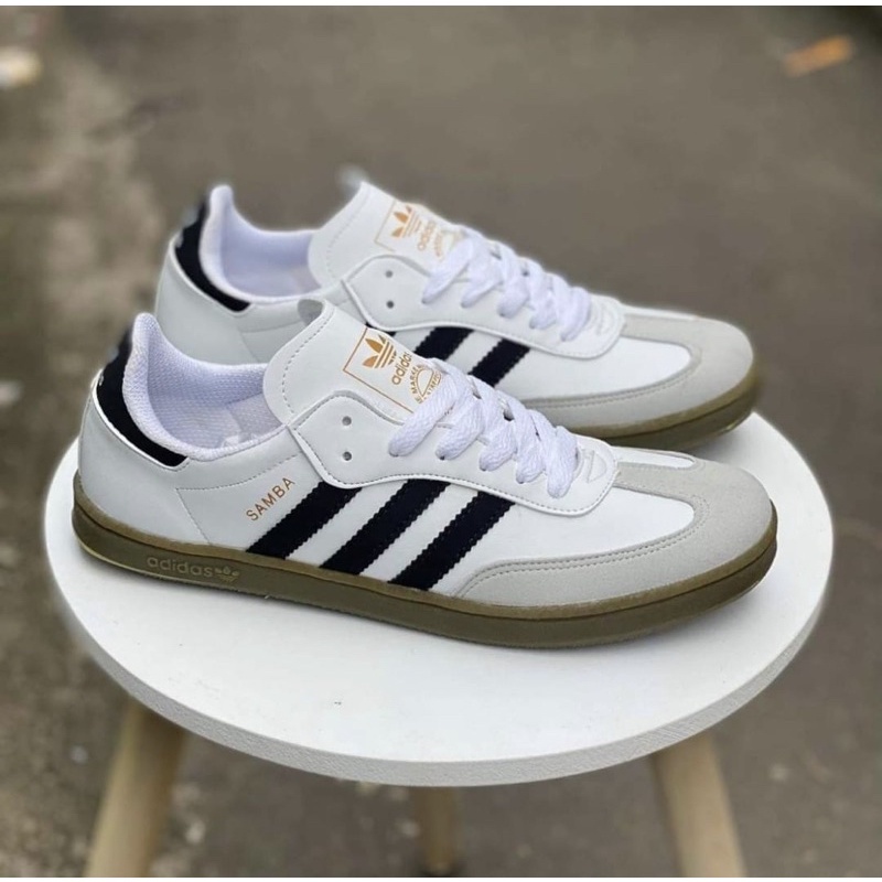 SNEAKERS ADIDAS SAMBA OG PREMIUM GRADE ORIGINAL BLACK WHITE SOL GUM | SEPATU ADIDAS CASUAL PRIA | Sn
