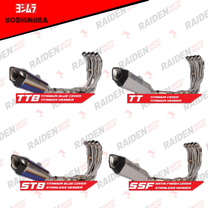 Knalpot Yoshimura Hepta Force ZX25R Full System