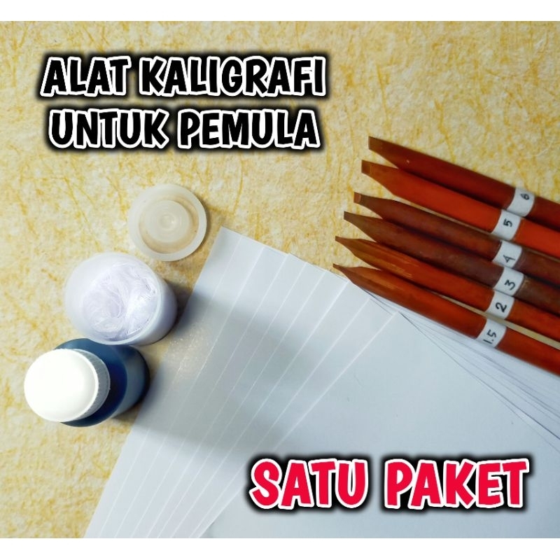 

Paket Alat Kaligrafi Pemula