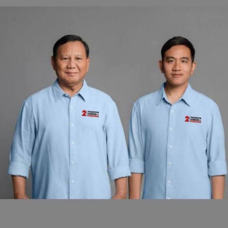 [HARGA PROMO TERBATAS] Kemeja Prabowo | Kemeja Gibran | Kemeja Prabowo Gibran | Kemeja Prabowo gibra