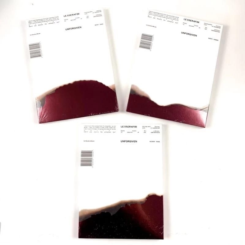 [SEALED] LE SSERAFIM Album UNFORGIVEN Photobook Weverse Ver