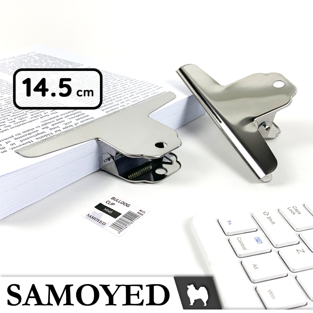 

Klip / Penjepit / Jepitan Kertas / Paper / Bulldog Clip 145 mm Samoyed BLCL-M145