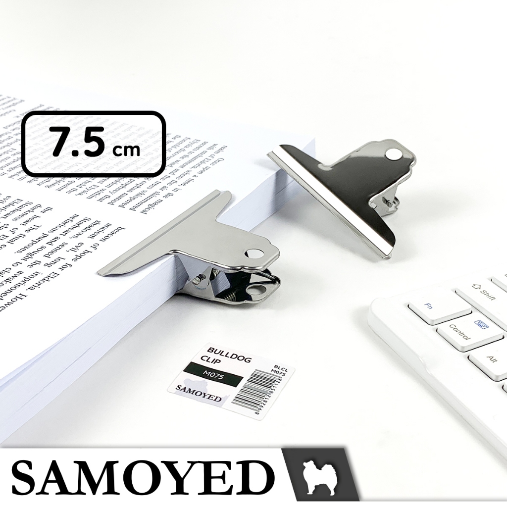 

SAMOYED BLCL-M075 Klip / Penjepit / Jepitan Kertas / Paper / Bulldog Clip 75 mm