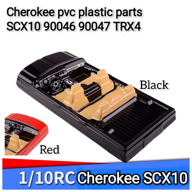 RC Car Cherokee Interior Decor for 1/10 Axial SCX10 II 90046 90047 Body Shell