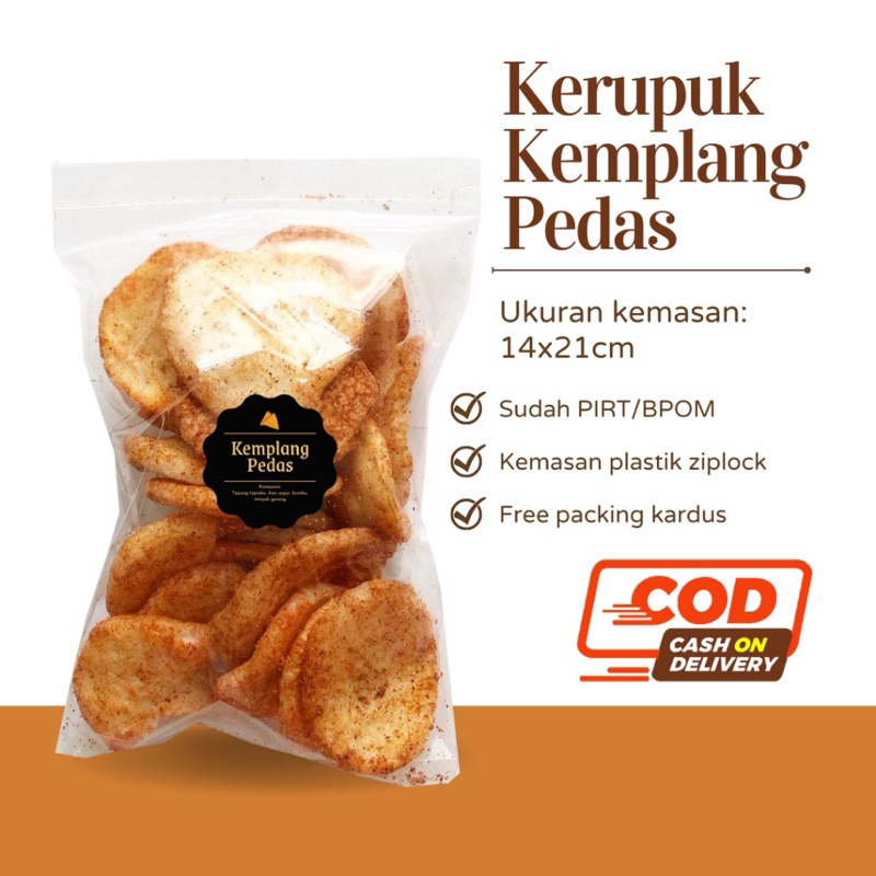 

kerupuk kemplang pedas 50gr