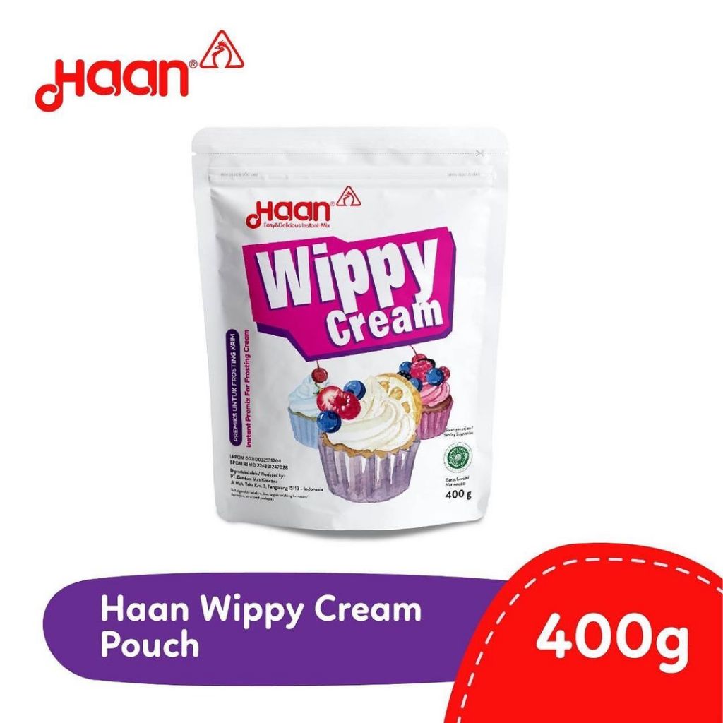 

Haan Wippy Cream Haan Wipe Cream 400gram