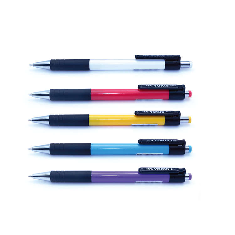 

M&G Retractable Ball Pen 5 Colors Barrel 0.7 mm ORIGINAL