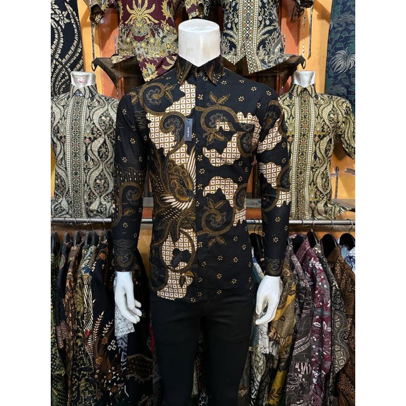 Kemeja Batik Lengan Panjang SLIMFIT Premium Klambi Anyar Official