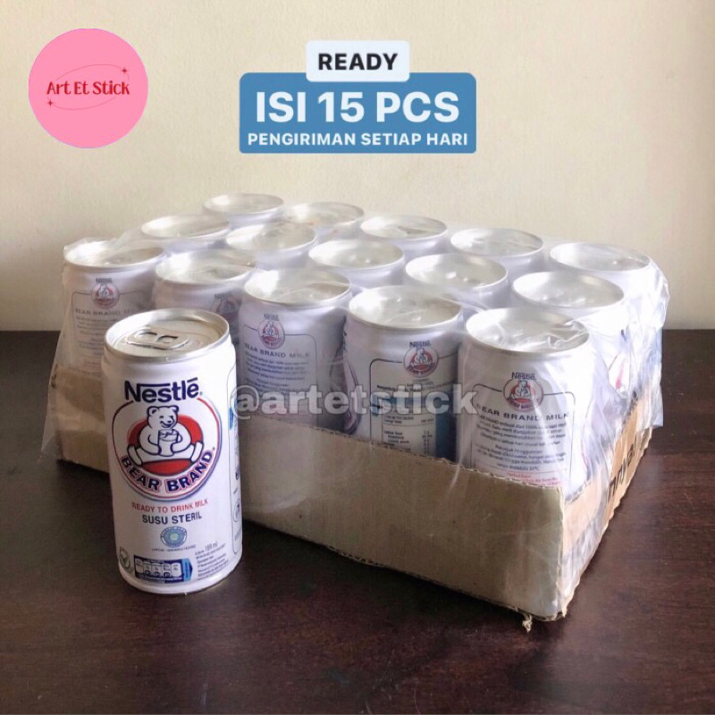 1 Dus Susu Beruang Bear Brand 189ml Isi 15 Kaleng