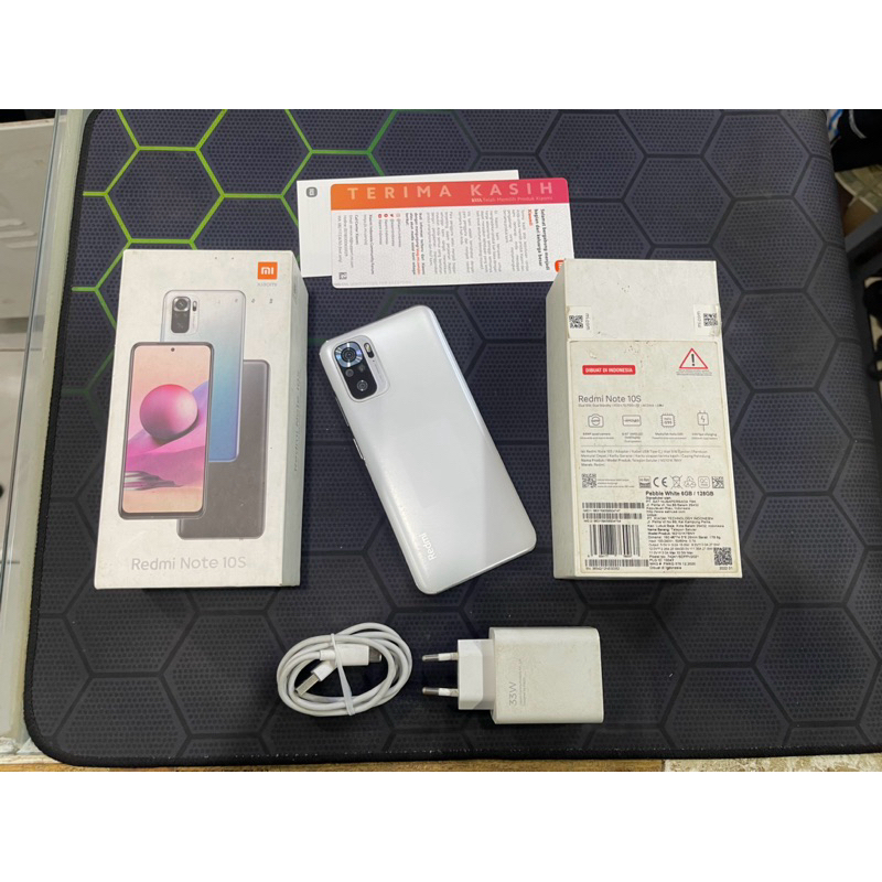 Redmi Note 10s Ram 6/128 Second resmi