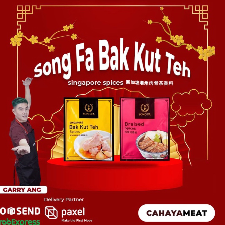 

SALE Bumbu Song Fa Bak Kut Teh Singapore Braised Spices Murah
