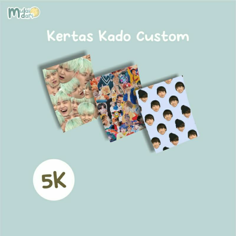 

KERTAS KADO CUSTOM AESTHETIC