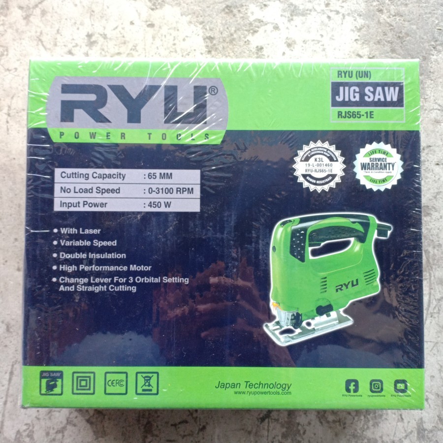 RYU RJS65-1E mesin JIG SAW