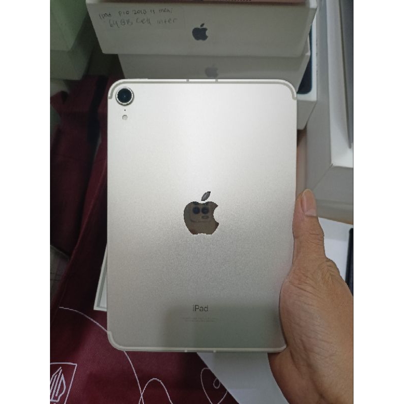 iPad Mini 6 256gb Cellular WiFi Garansi Resmi Starlight