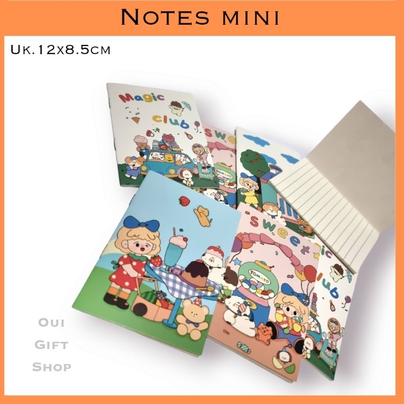 

Notes Mini / Notebook Mini / Buku Kecil Catatan Motif Uk 12x8.5cm