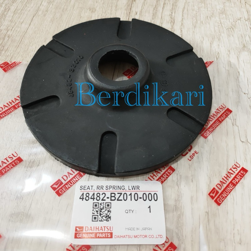 KARET TATAKAN DUDUKAN PER KEONG SHOCK BREAKER BELAKANG BAWAH LOW TERIOS LUXIO GRANDMAX XENIA AVANZA 