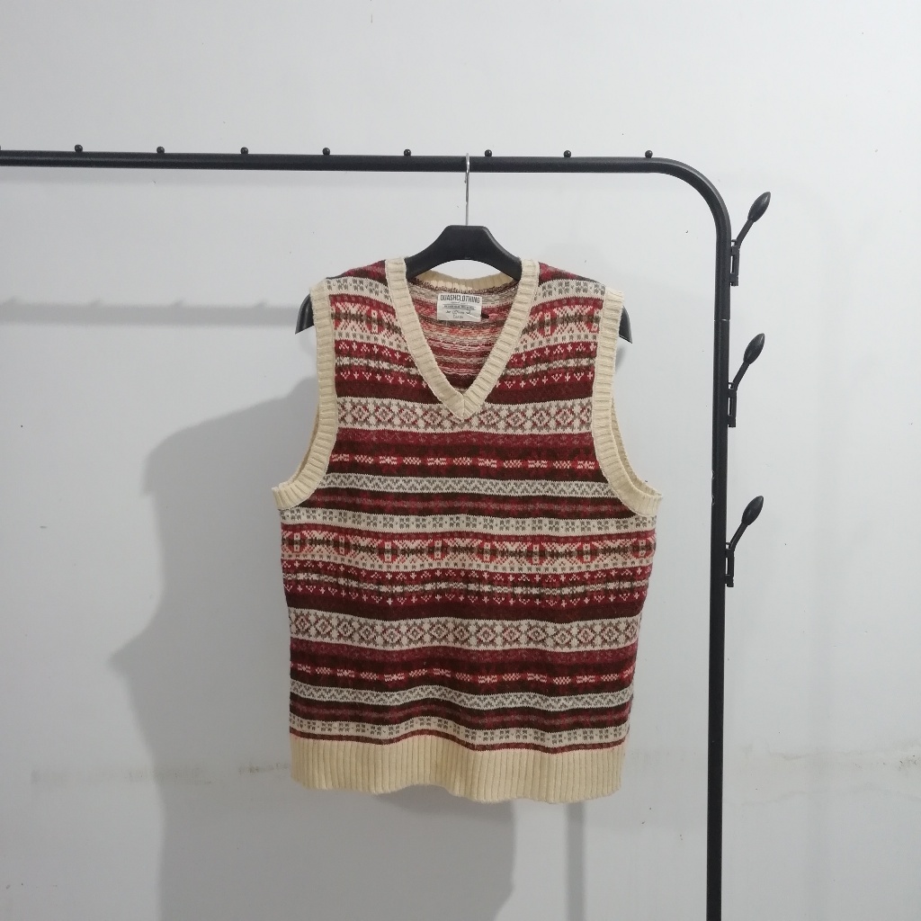 VEST RAJUT | ROMPI CARDIGAN OUTER MOTIF NAVAJO