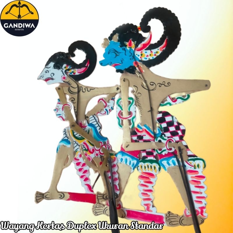 wayang kertas Duplex isi 2 ontoseno Wisanggeni