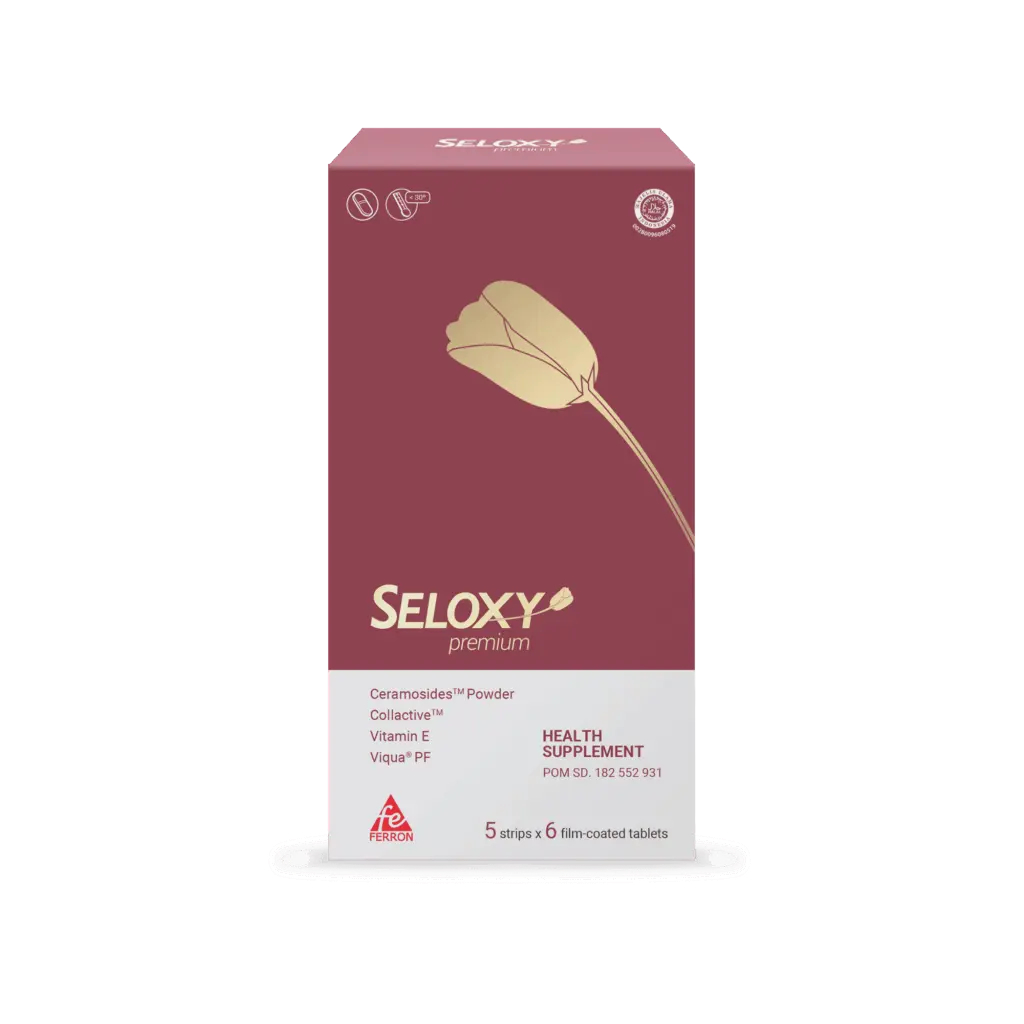 Seloxy Premium Box 30's Tablet Dexa - Suplemen Kesehatan Kulit / Vitamin Kulit