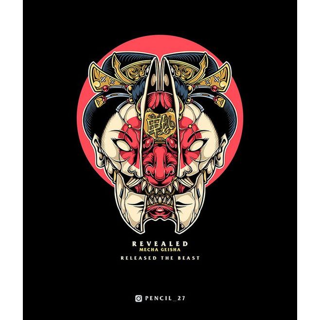 

SABLON DTF STIKER TINGGAL SETRIKA MUDAH DAN PRAKTIS BISA SATUAN - MECHA GEISHA