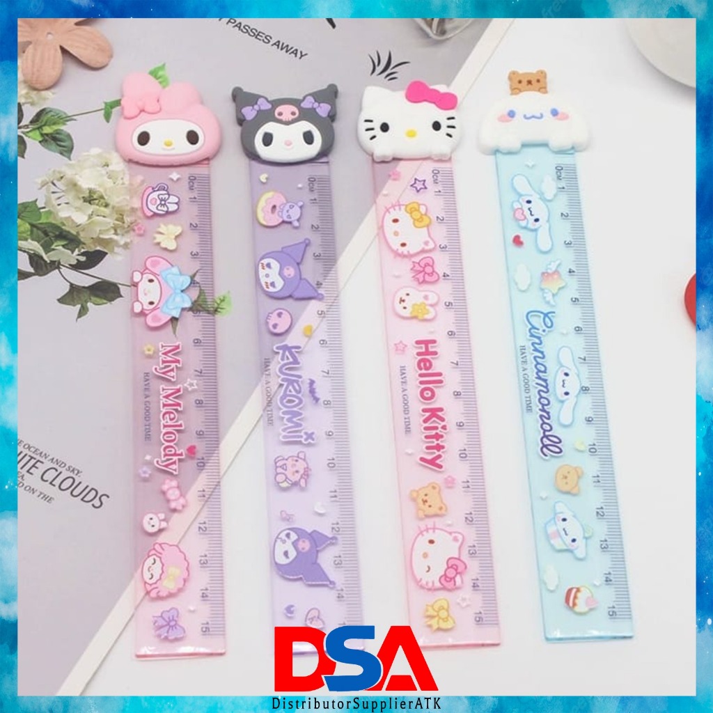 

PENGGARIS HEAD RUBBER PREMIUM SANRIO/PENGGARIS SANRIO MURAH/PENGGARIS KARAKTER SANRIO