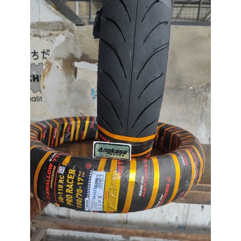 ban luar swallow soft compound pro racer 100/70 17 tubeless