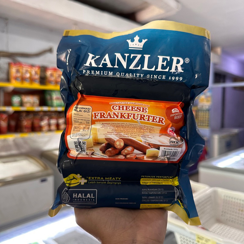 

KANZLER sosis cheese frankfurter