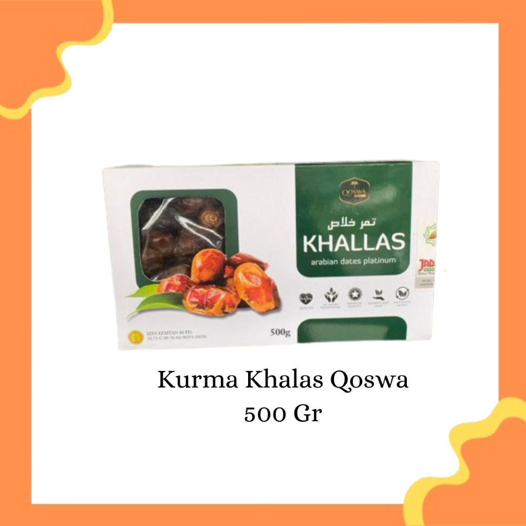 

Kurma Khalas Qoswa Premium Oleh oleh Arab Haji Umroh