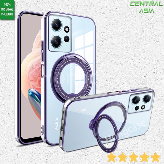 [Luxury] Plating Ring Case Redmi Note 12 Pro 5G