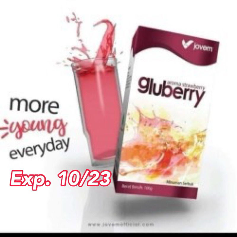 SALE Gluberry 4 jovem Collagen Drink
