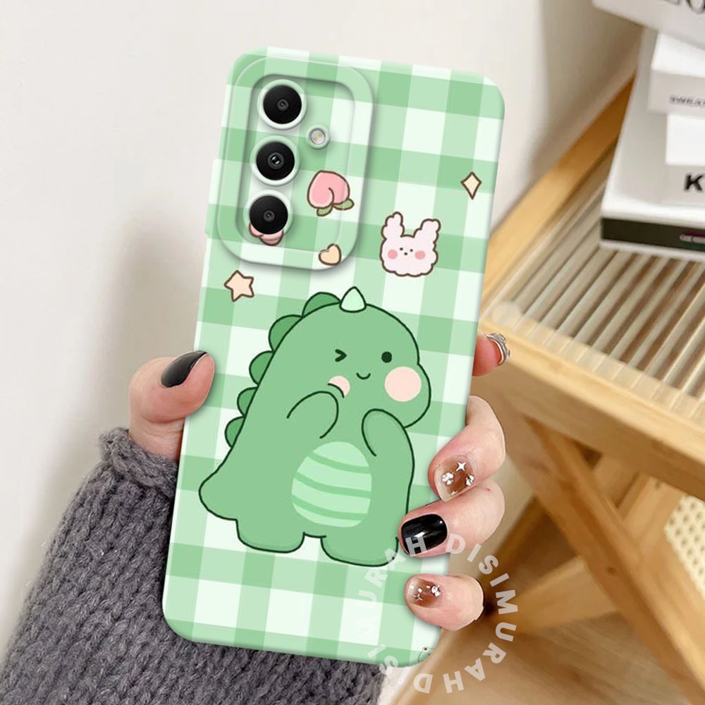 Case Hp Samsung A05/A05S  - Fashion Case Dino (SH02) - Type lainya via chat - Terbaru - Disimurah - 