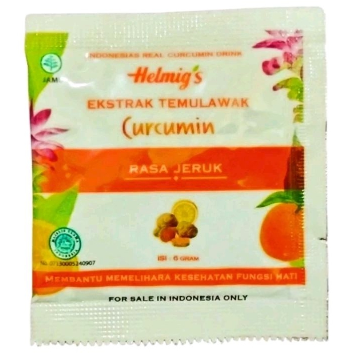 

HELMIG'S - Ekstrak Temulawak Rasa Jeruk (6g × 10 Sachet)