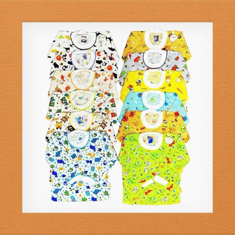 [3pcs] Baju Bayi Oblong USAGI GOLD lengan panjang SNI Premium Quality