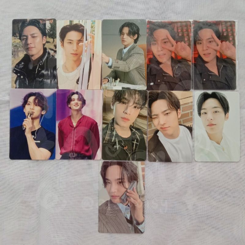 (BACA DESKRIPSI) photocard mingyu wonwoo jeonghan scoups hoshi vernon the8 carver attacca path an al