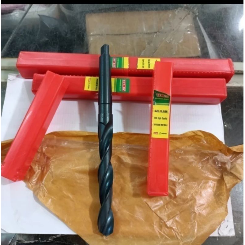 Mata bor taper 23mm besi HSS - mata bor cones